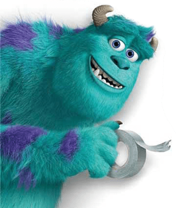 illustration of the character Sulley